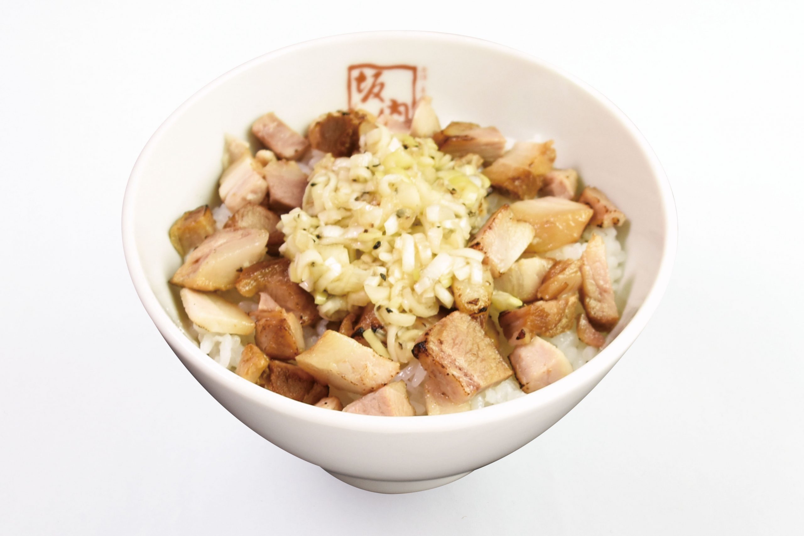 ねぎ塩炙り焼豚ご飯